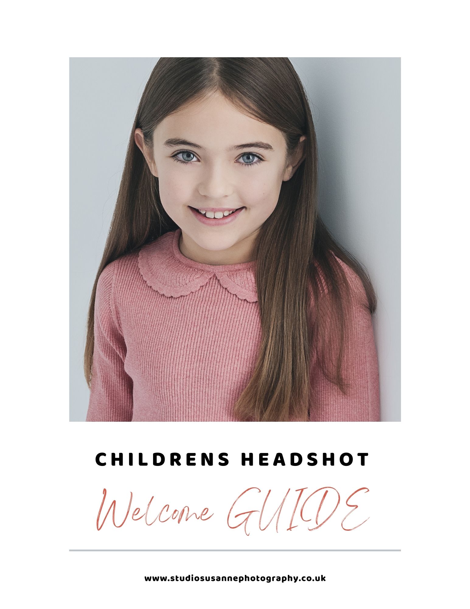 Headshot Guide for children actors